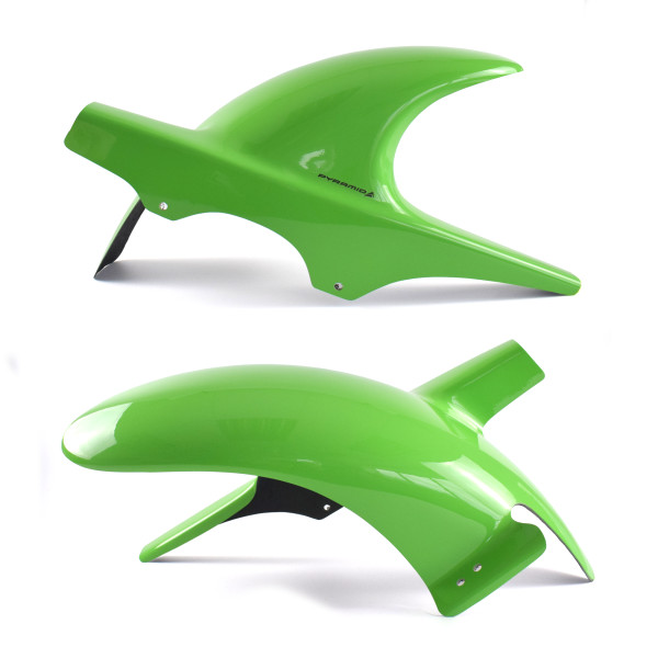 Pyramid Plastics Pyramid hugger | gloss green | kawasaki ninja zx-6r 2000>2002